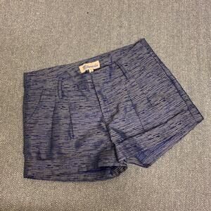 PARAELLA - Blue and Silver Shorts